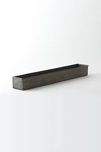 Habit + Form Trough, Dark Zinc