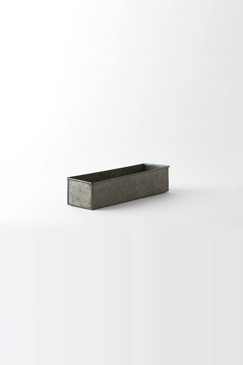 Habit + Form Trough, Dark Zinc