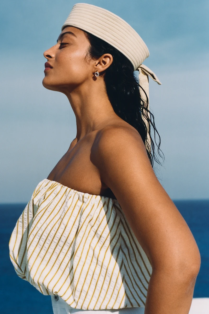 Bishop + Young Strapless Bubble Top