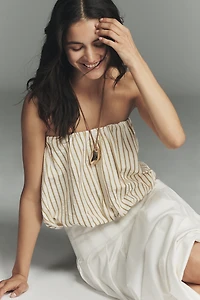 Bishop + Young Strapless Bubble Top