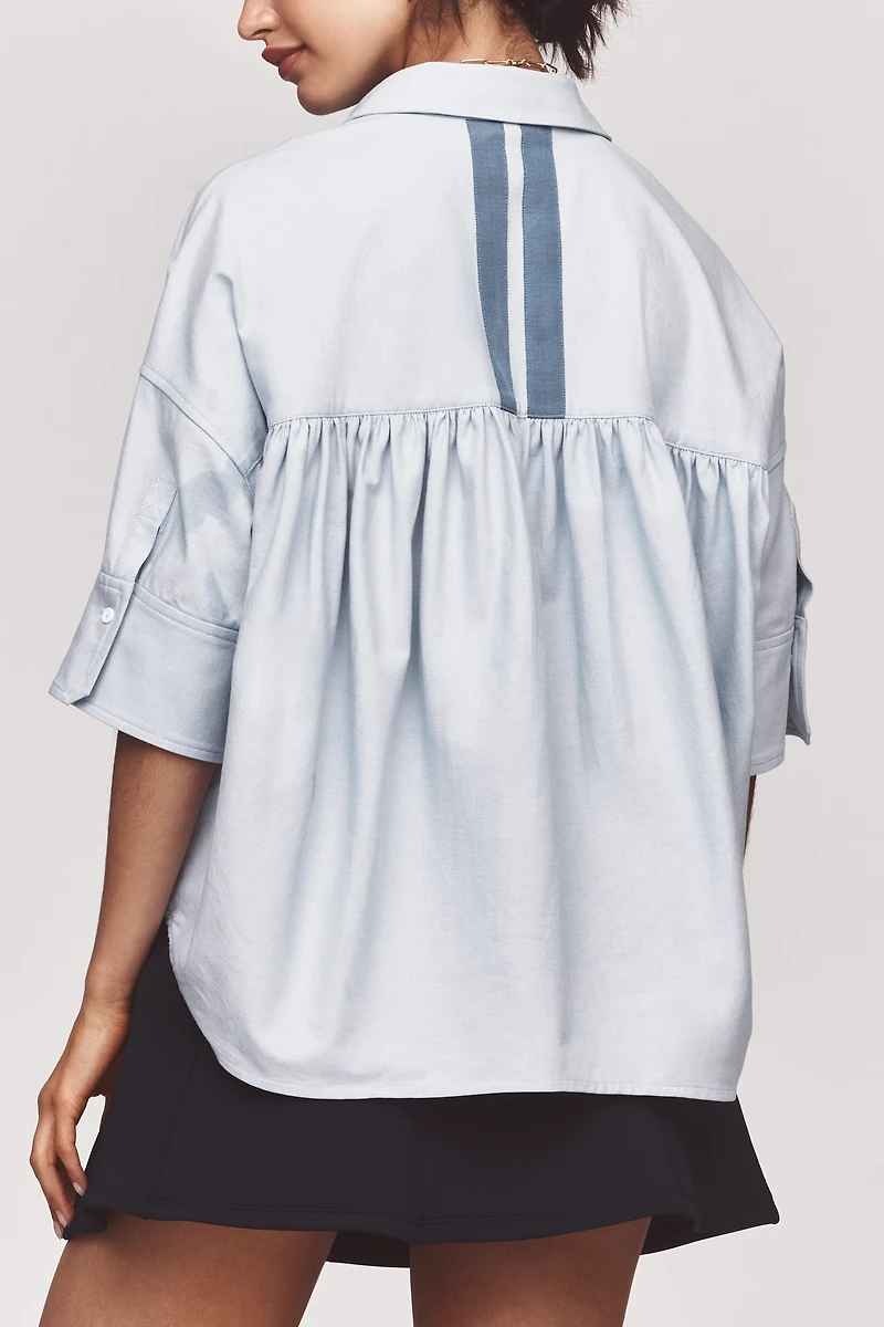 The Mabel Boxy Oxford Shirt by Maeve