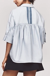 The Mabel Boxy Oxford Shirt by Maeve