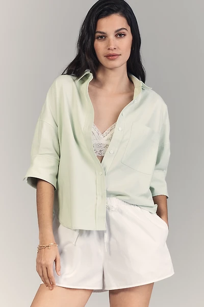 The Mabel Boxy Oxford Shirt by Maeve