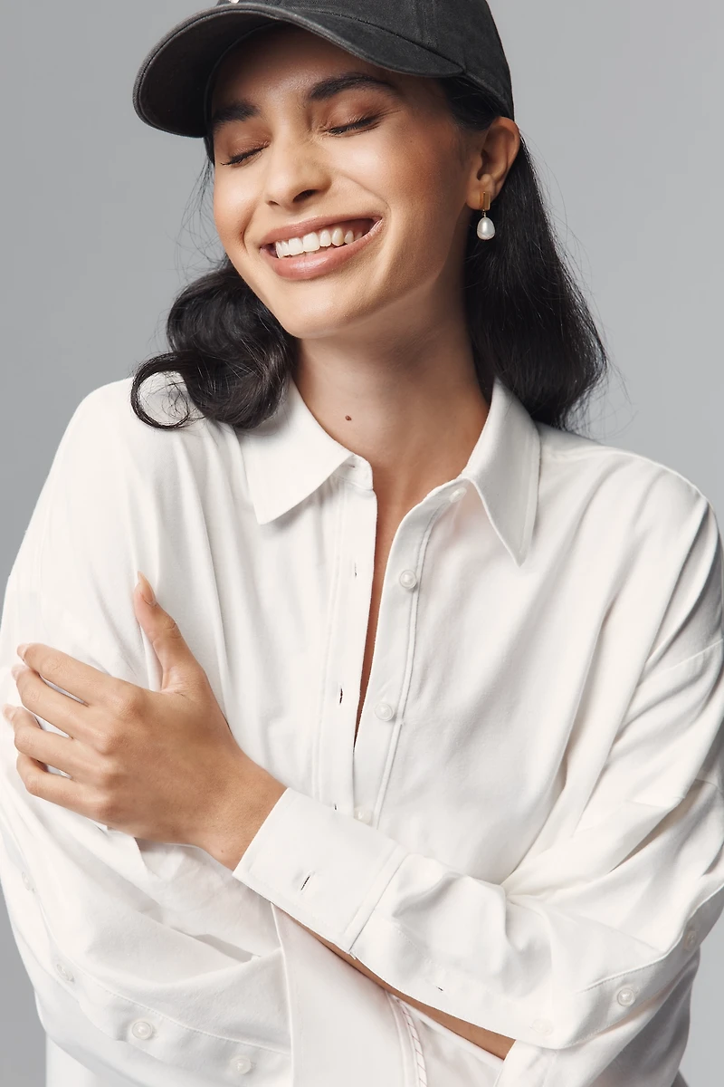 Maeve Oversized Buttondown Shirt