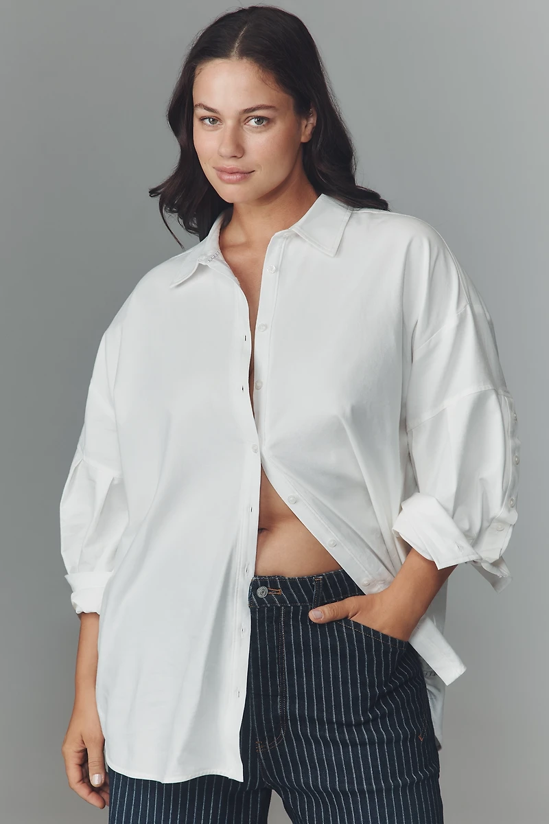 Maeve Oversized Buttondown Shirt