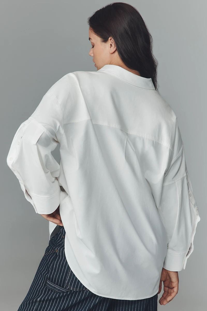 Maeve Oversized Buttondown Shirt