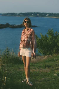 Maeve Long-Sleeve Swing Top