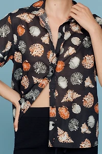 The Henrietta Buttondown Surf Shirt by Maeve
