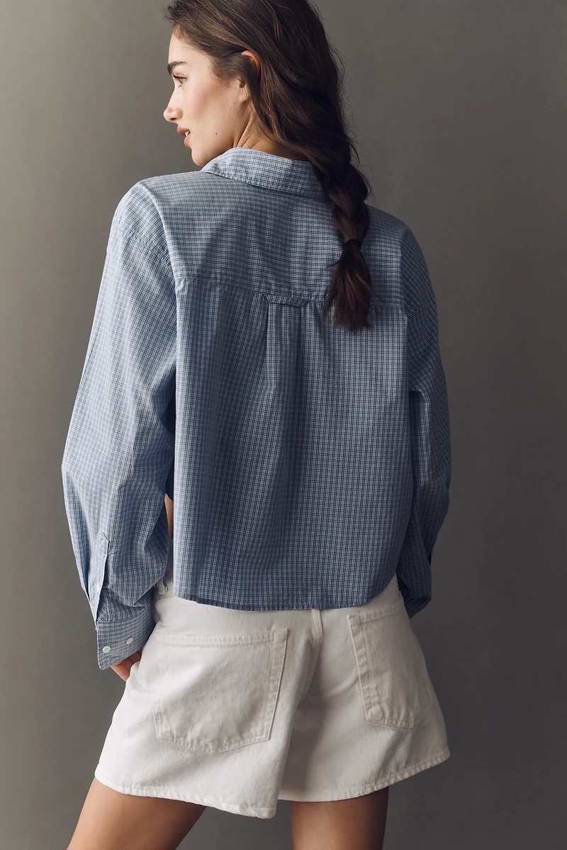 Citizens of Humanity Ana Crop Buttondown Shirt