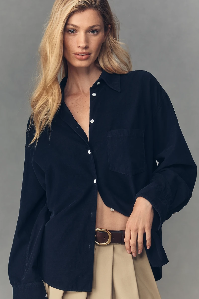 Citizens of Humanity Kayla Corduroy Buttondown Shirt