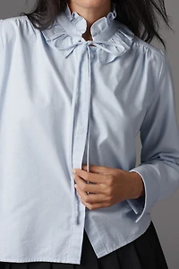 Citizens of Humanity Calista Frill Collared Blouse