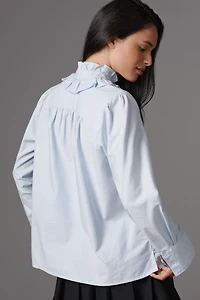 Citizens of Humanity Calista Frill Collared Blouse