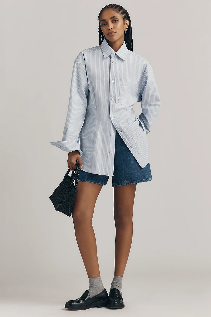 AGOLDE Cinch Organic Cotton Buttondown Shirt