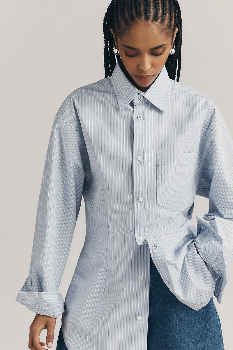AGOLDE Cinch Organic Cotton Buttondown Shirt
