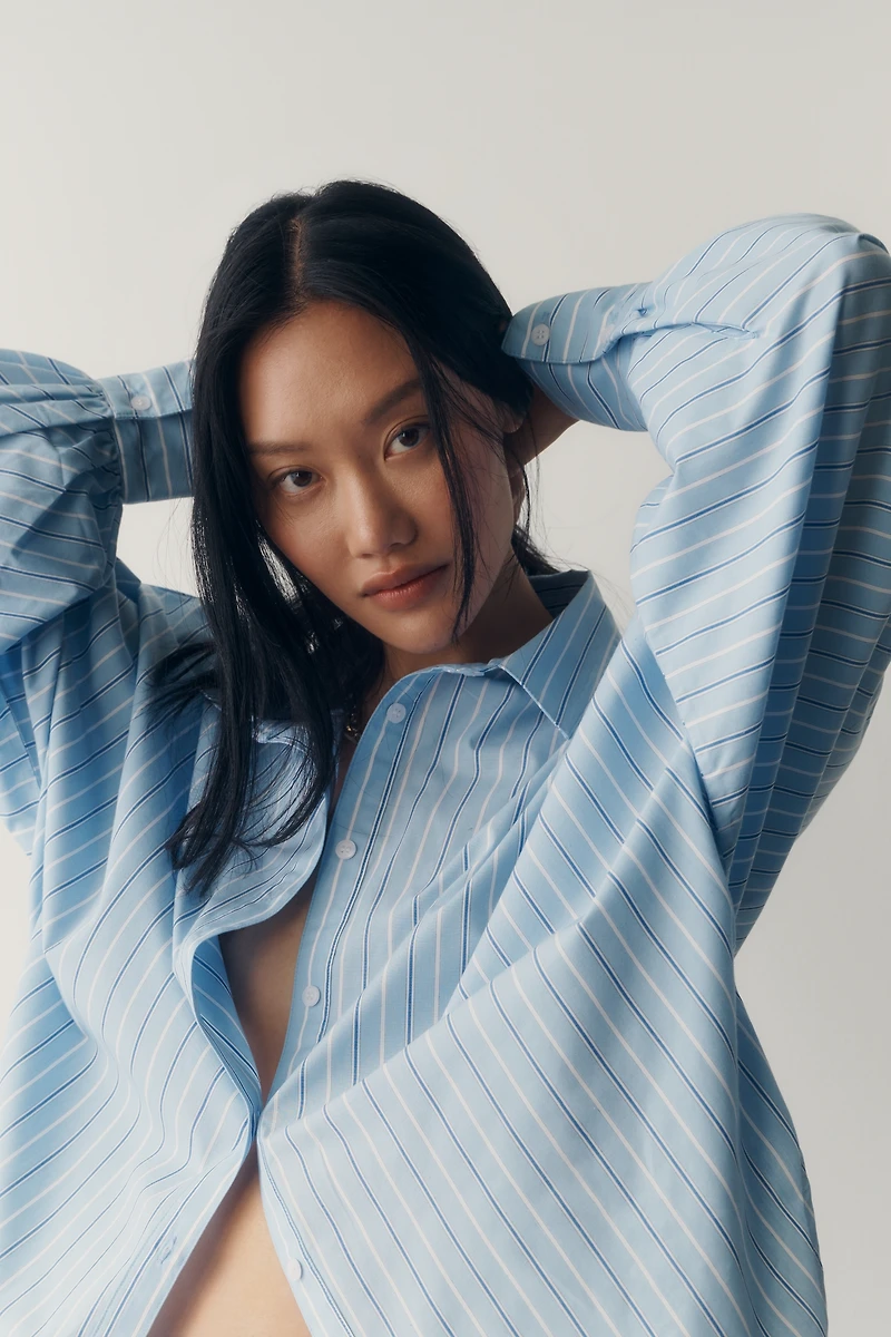 Sunday Brooklyn Batwing Buttondown Shirt