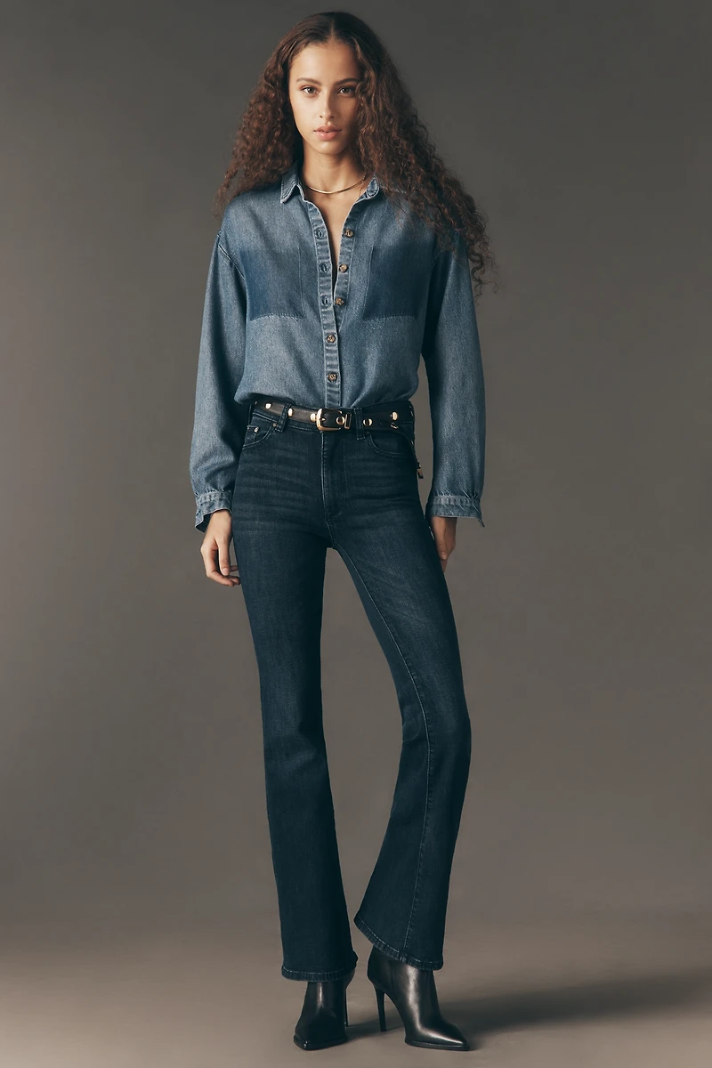 Cloth & Stone Shadow Pocket Denim Buttondown Shirt