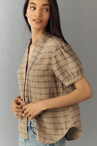 Cloth & Stone Textured Buttondown Shirt