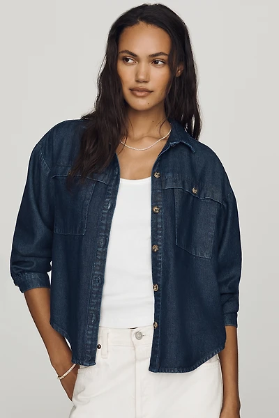 Cloth & Stone Denim Rinse Buttondown Shirt