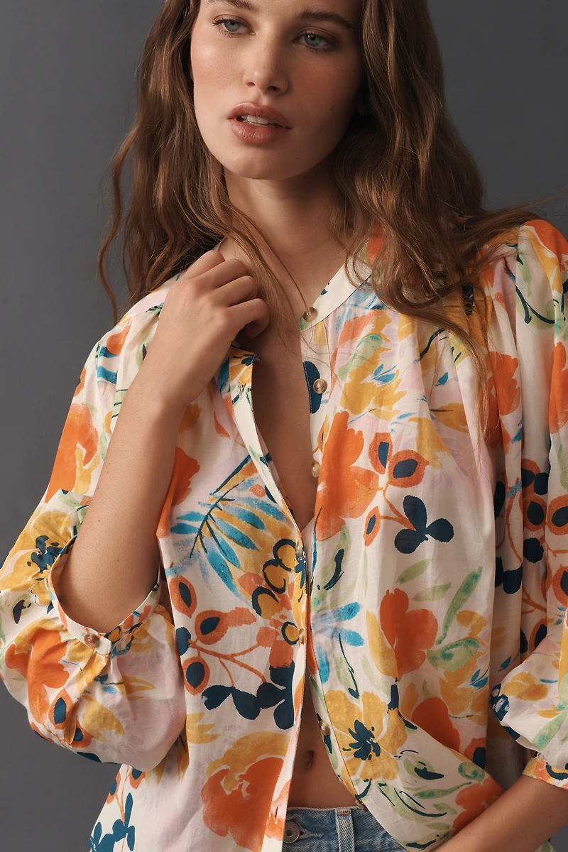 The Sidney Batwing Blouse by Pilcro: Shrunken Edition