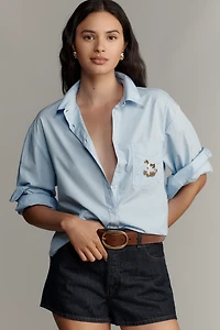 The Bennet Shrunken Buttondown Shirt by Maeve