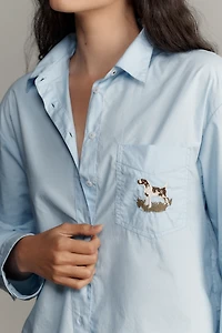 The Bennet Shrunken Buttondown Shirt by Maeve