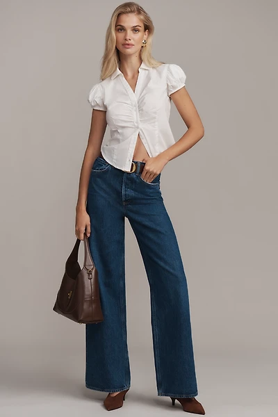 Maeve Puff-Sleeve Blouse
