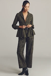 Maeve Waisted Buttondown Tunic