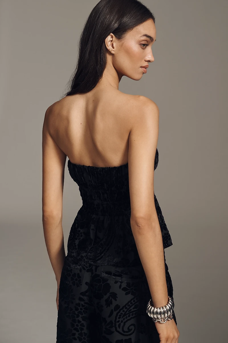 The Somerset Strapless Blouse