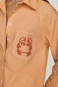 Novelty Shrunken Bennet Buttondown Shirt by Maeve