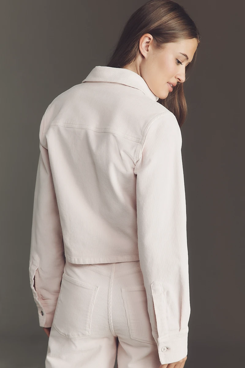 DL1961 Montauk Crop Button-Front Shirt