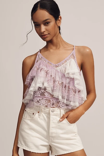 Forever That Girl Ruffle Tank Top