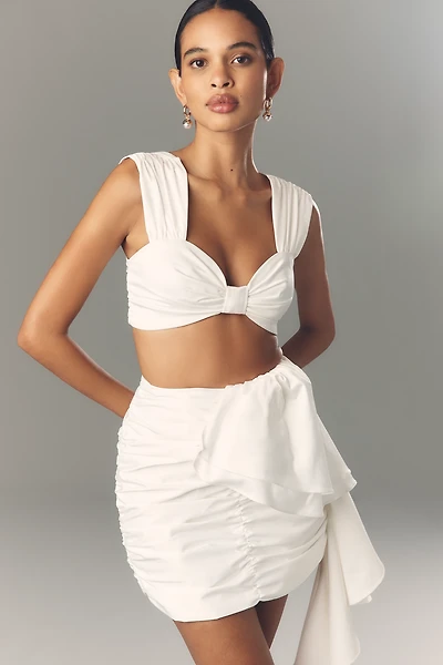 Elliatt Serena Gathered Crop Top