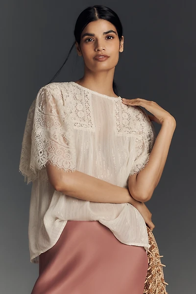 Bl-nk Aleenana Short-Sleeve Top