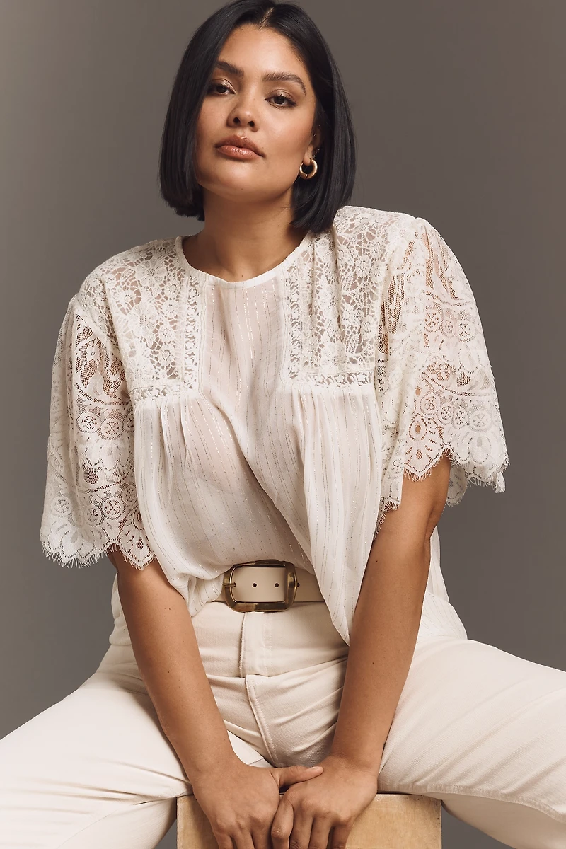 Bl-nk Aleenana Short-Sleeve Top