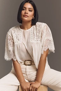 Bl-nk Aleenana Short-Sleeve Top