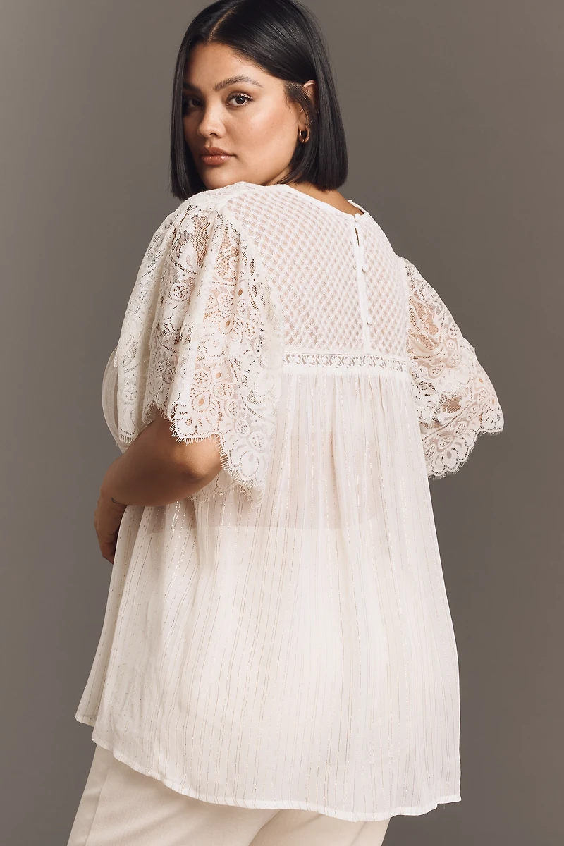 Bl-nk Aleenana Short-Sleeve Top
