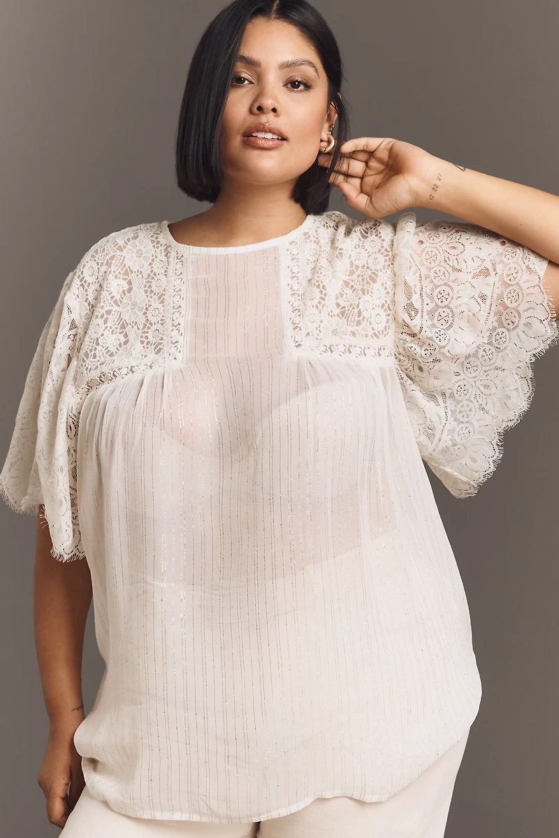 Bl-nk Aleenana Short-Sleeve Top
