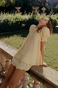 Maeve Short-Sleeve Mini Swing Top