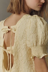 Maeve Short-Sleeve Mini Swing Top