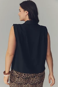 Pleated Off-The-Shoulder Top