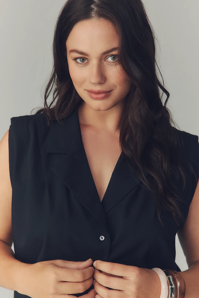 Pleated Off-The-Shoulder Top