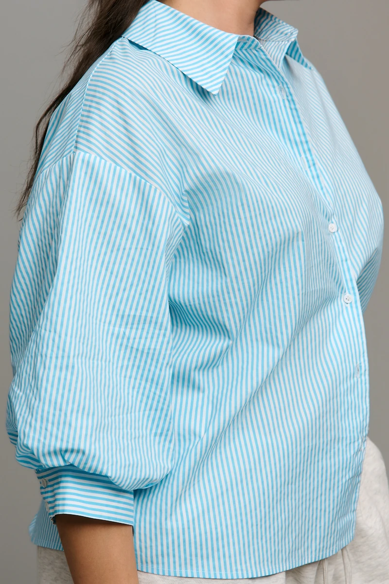 English Factory Striped Buttondown Shirt