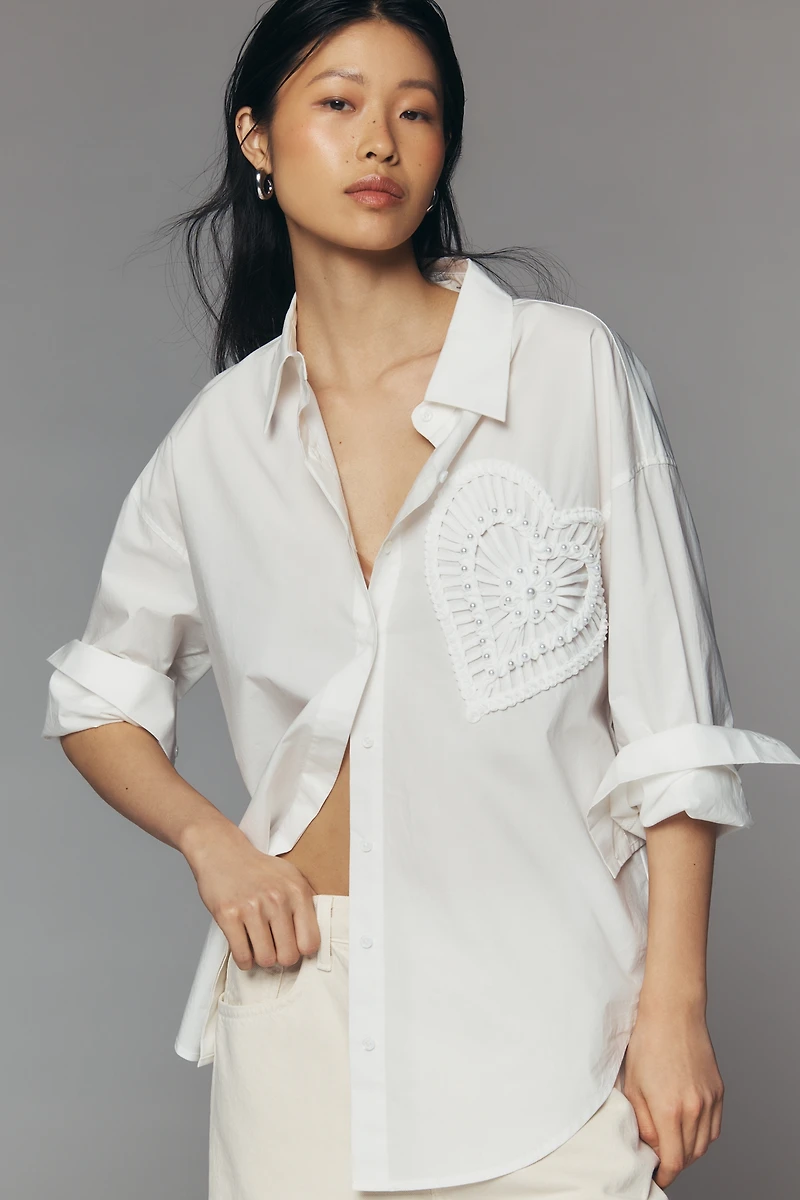 English Factory Pearl Buttondown Shirt