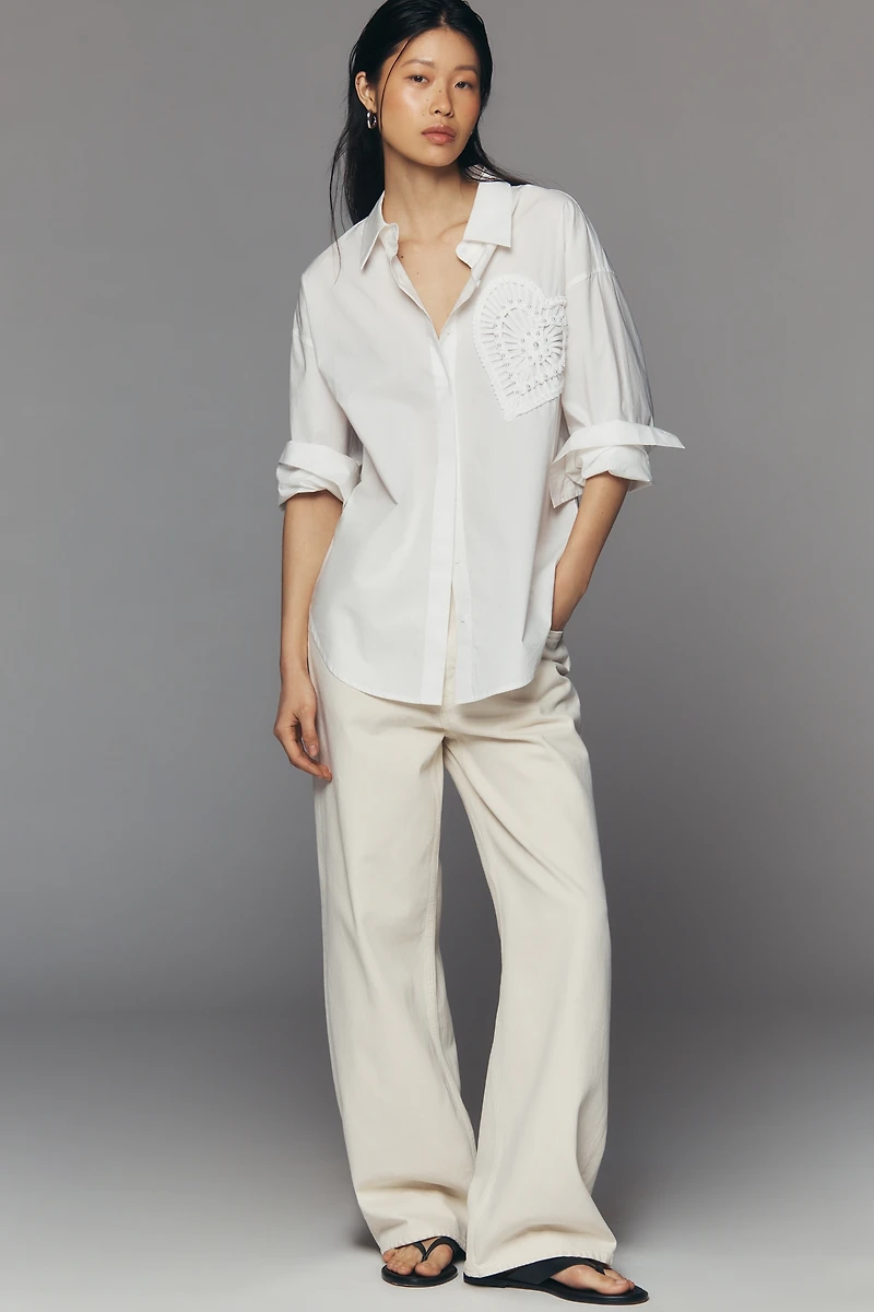 English Factory Pearl Buttondown Shirt