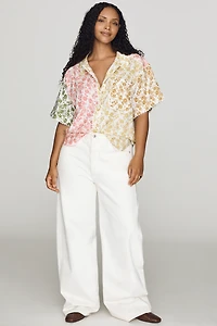 English Factory Floral Buttondown Shirt