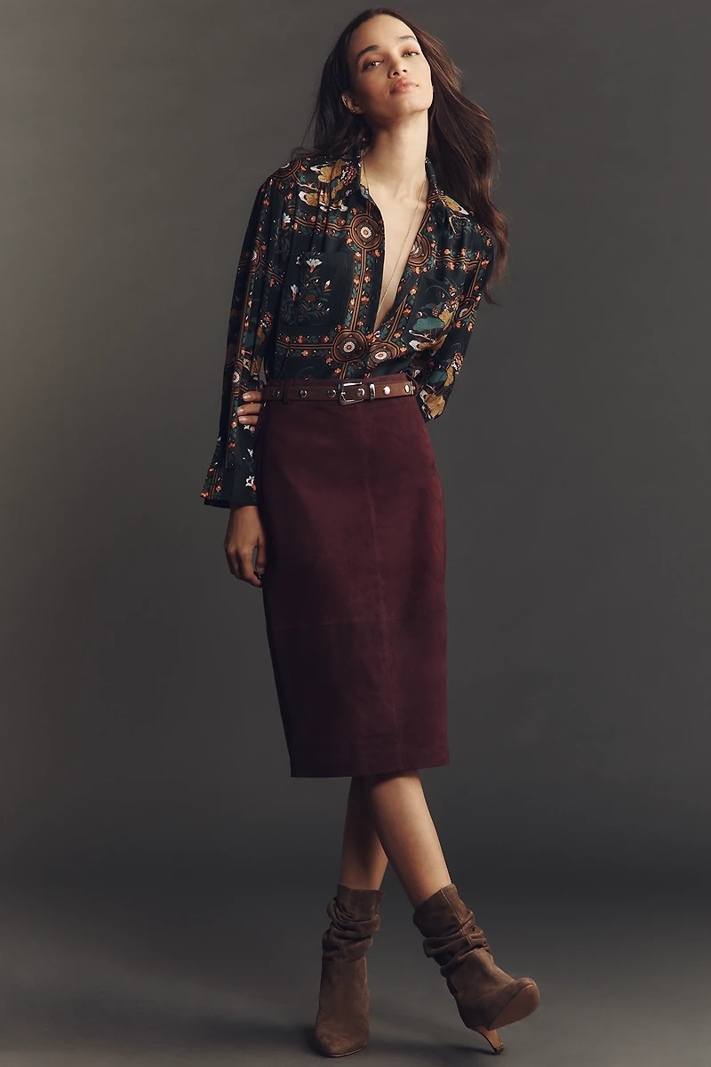 The Brielle Relaxed Buttondown Blouse