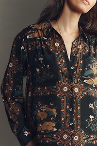 The Brielle Relaxed Buttondown Blouse