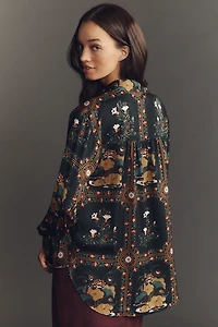 The Brielle Relaxed Buttondown Blouse