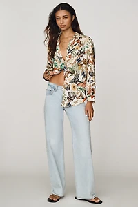 Brielle Relaxed Buttondown Blouse