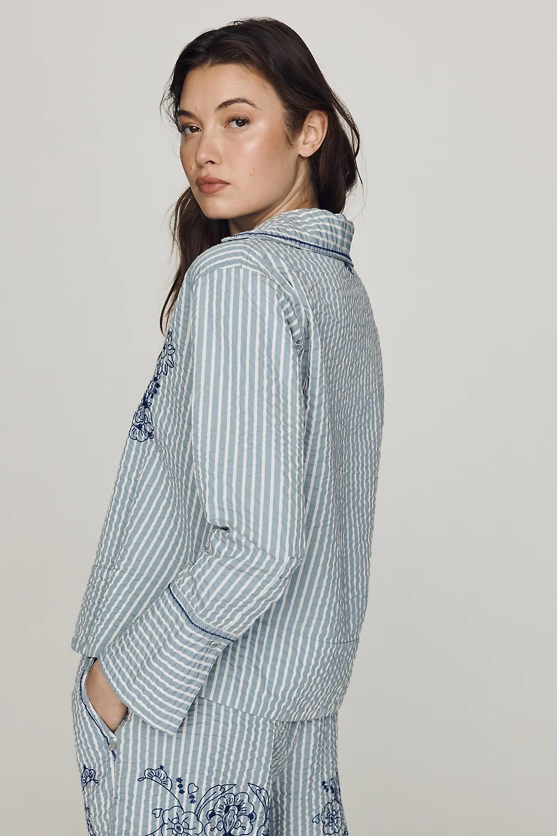 Scotch & Soda Embroidered Long-Sleeve Tunic
